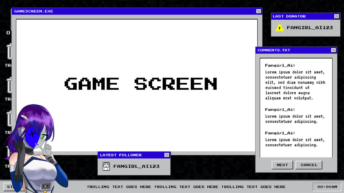 Niishiro Stream Overlay