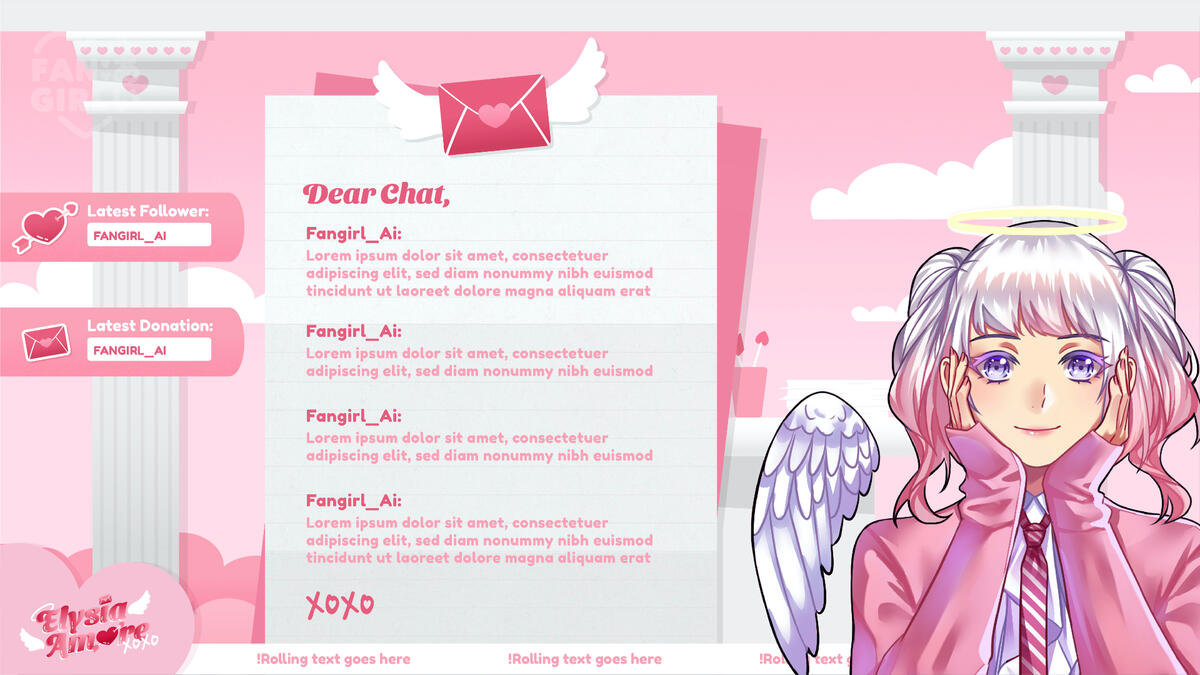 @CupidElysia Chat Overlay